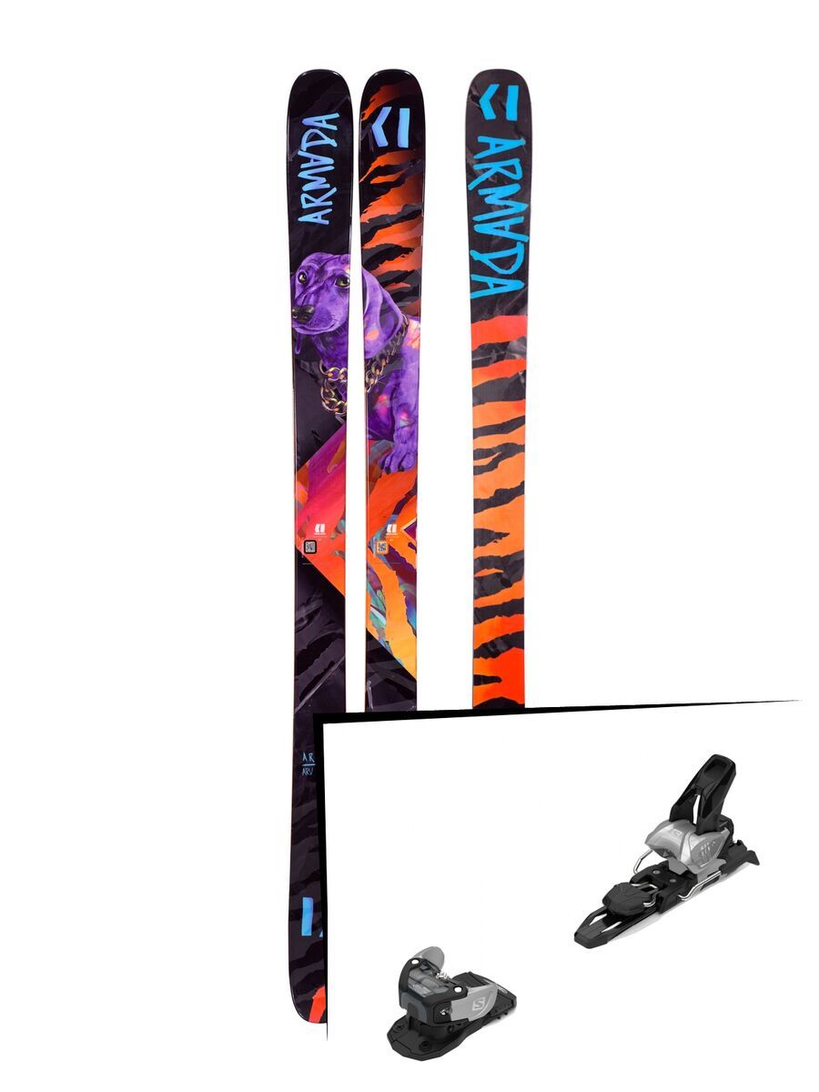 Set: Armada Arv 96 2019 + Salomon Warden MNC 11 silver/black - Bild 1