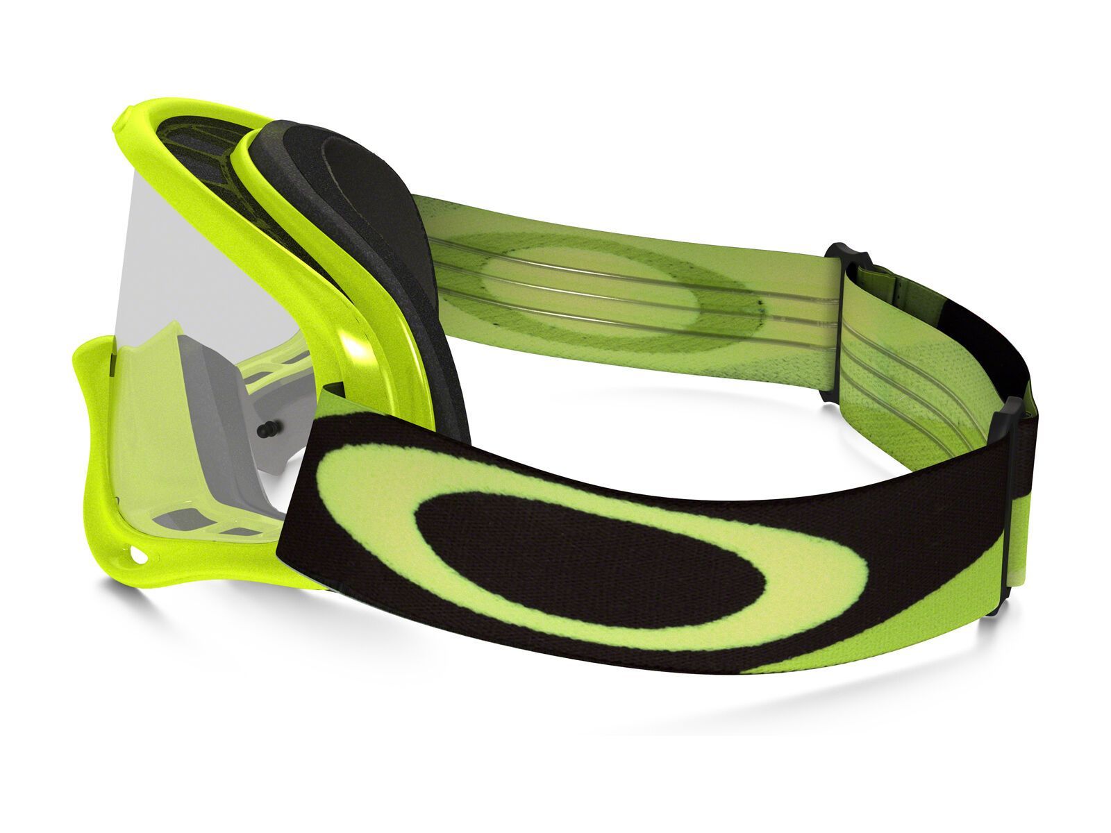 Oakley XS O Frame MX, heritage racer green/Lens: clear - Bild 4
