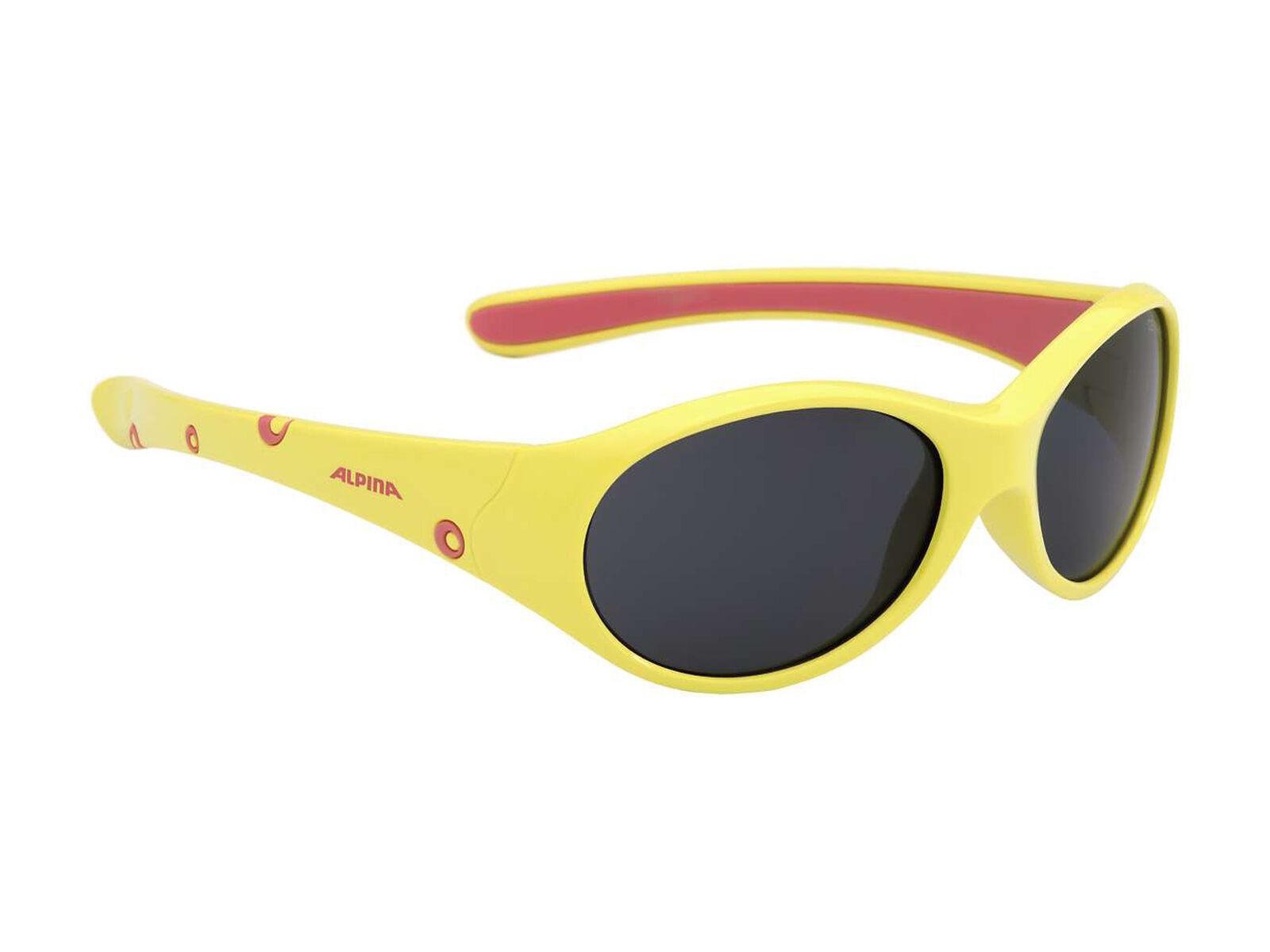 Alpina Flexxy Girl, yellow rose/Lens: ceramic mirror black - Bild 1