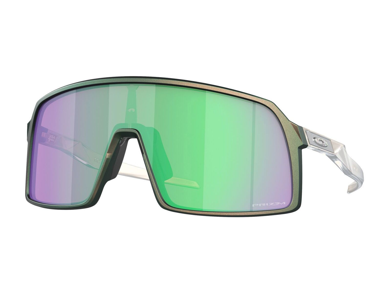 Oakley Sutro Discover Collection, Prizm Road Jade / matte silver green colorshift - Bild 1