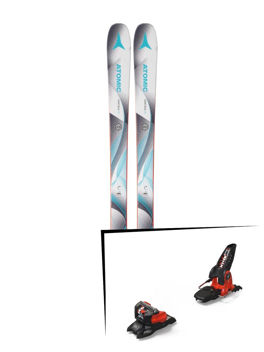 Set: Atomic Vantage 85 W 2018 + Marker Jester 18 Pro ID black/flo-red - Bild 1