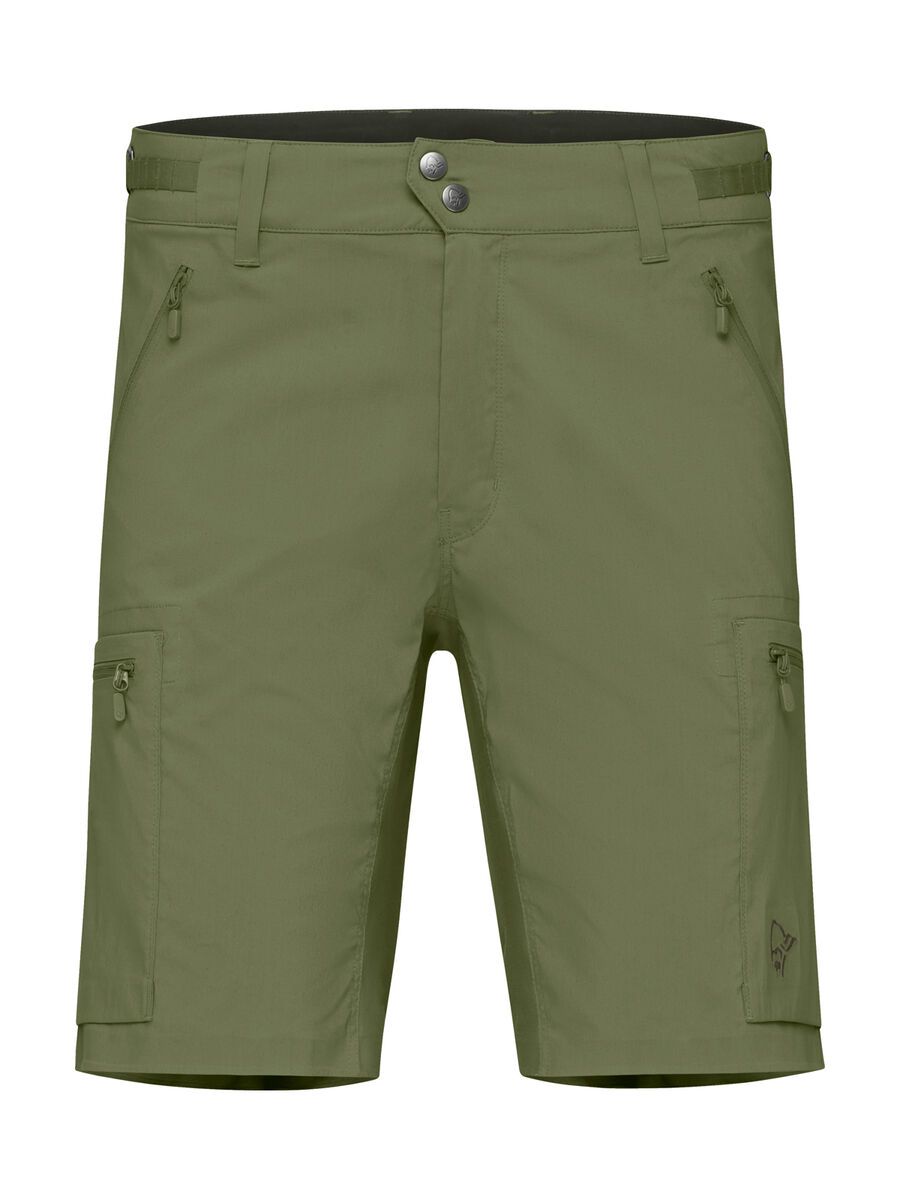 Norrona femund light cotton Shorts M's, loden green - Bild 1