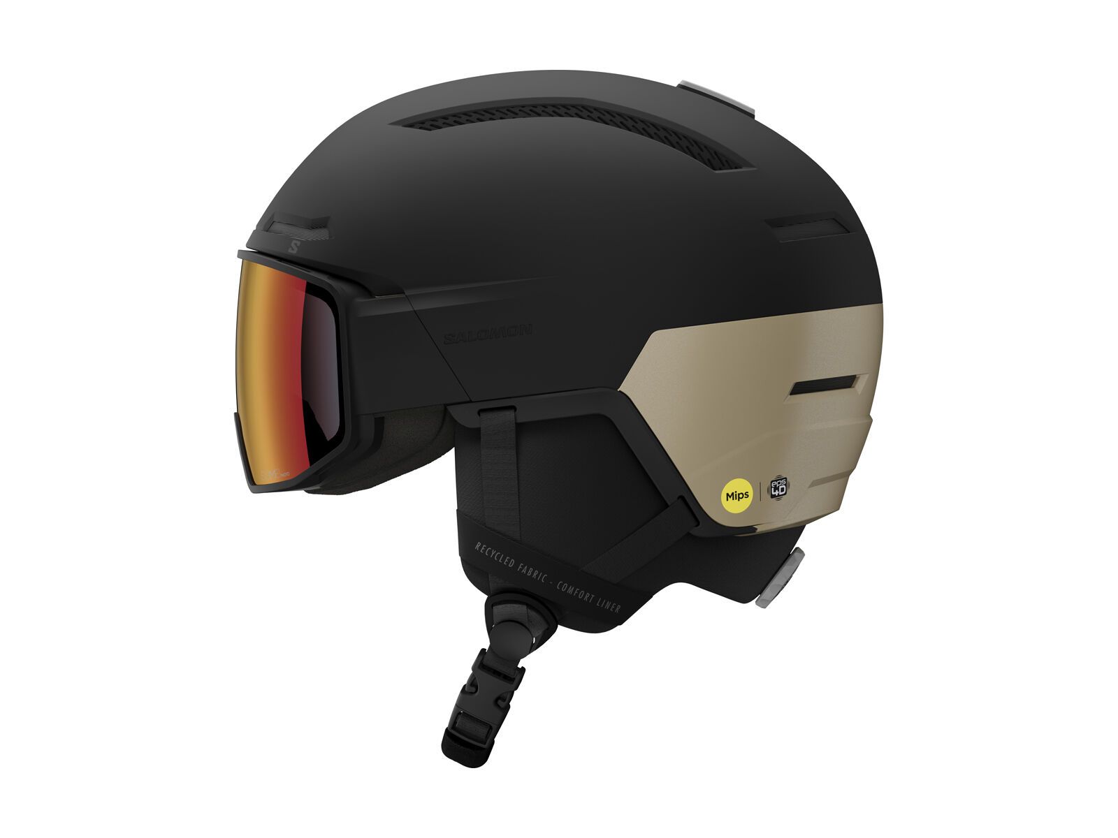 Salomon Driver Pro MIPS, Sigma Photo Poppy Red / black/light bronze met. - Bild 6