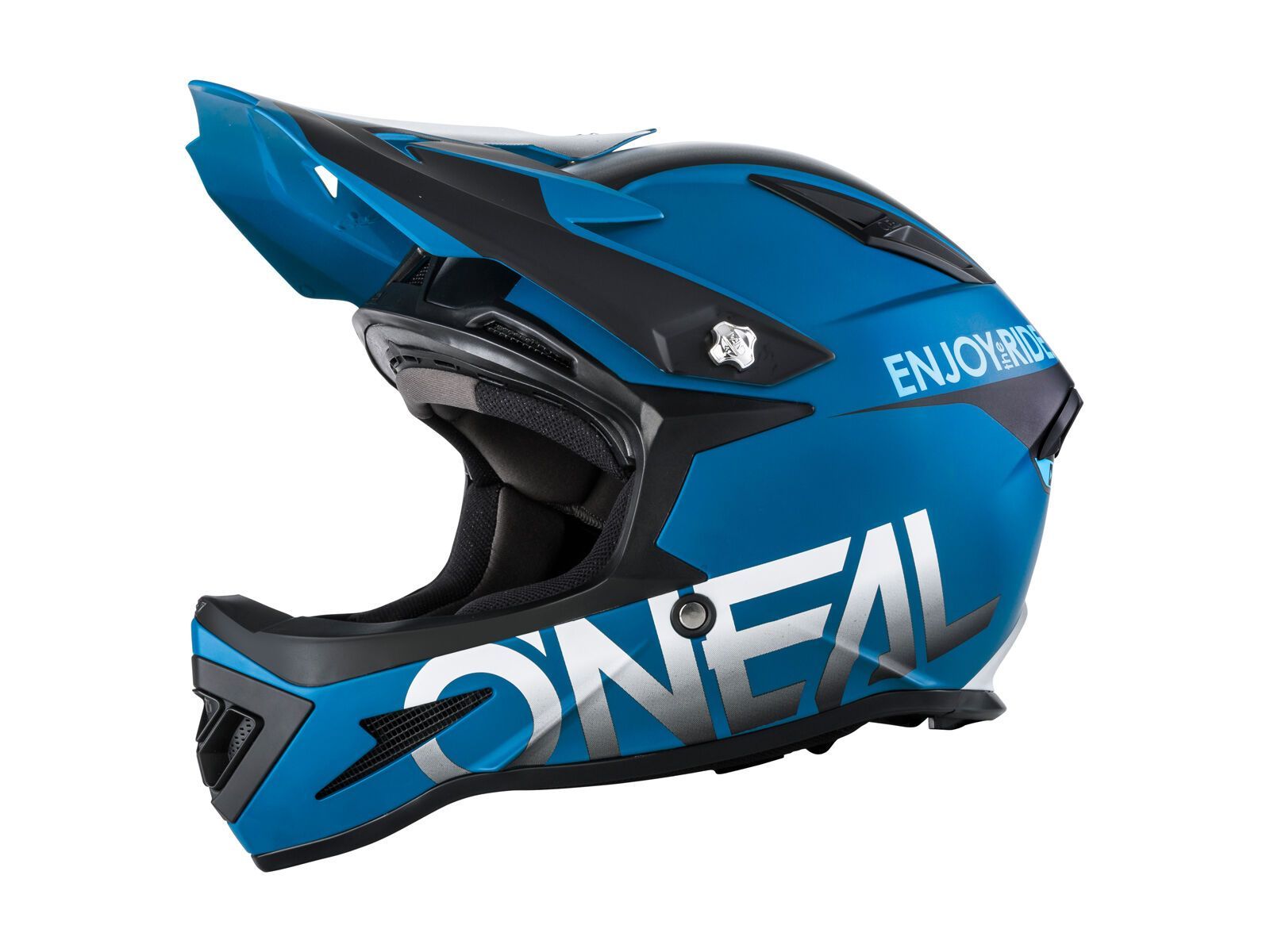 ONeal Warp Fidlock Helmet Blocker, blue/black - Bild 1