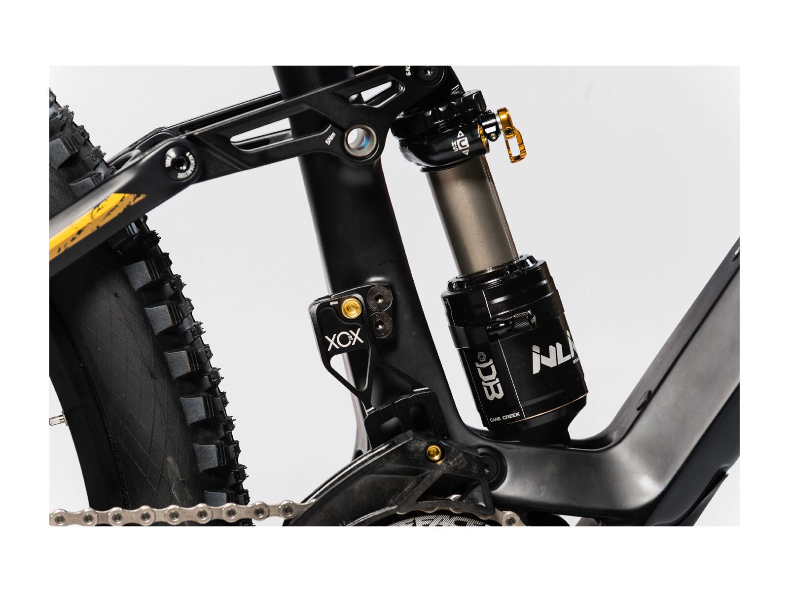 Ghost Riot 10 UC, night black/dark cane yellow/cane yellow - Bild 3