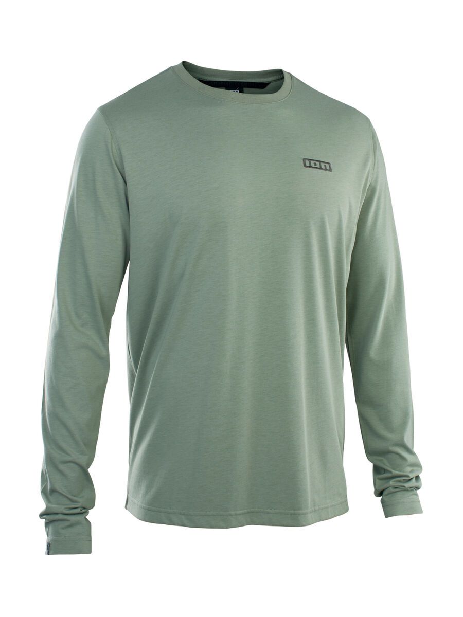 ION Jersey S_Logo DR Longsleeve Men, sea-grass - Bild 1