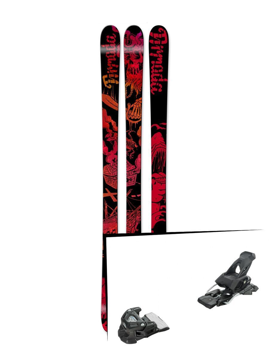 Set: Armada El Rey 2016 + Tyrolia Attack 13 95 mm, solid black - Skiset - Bild 1