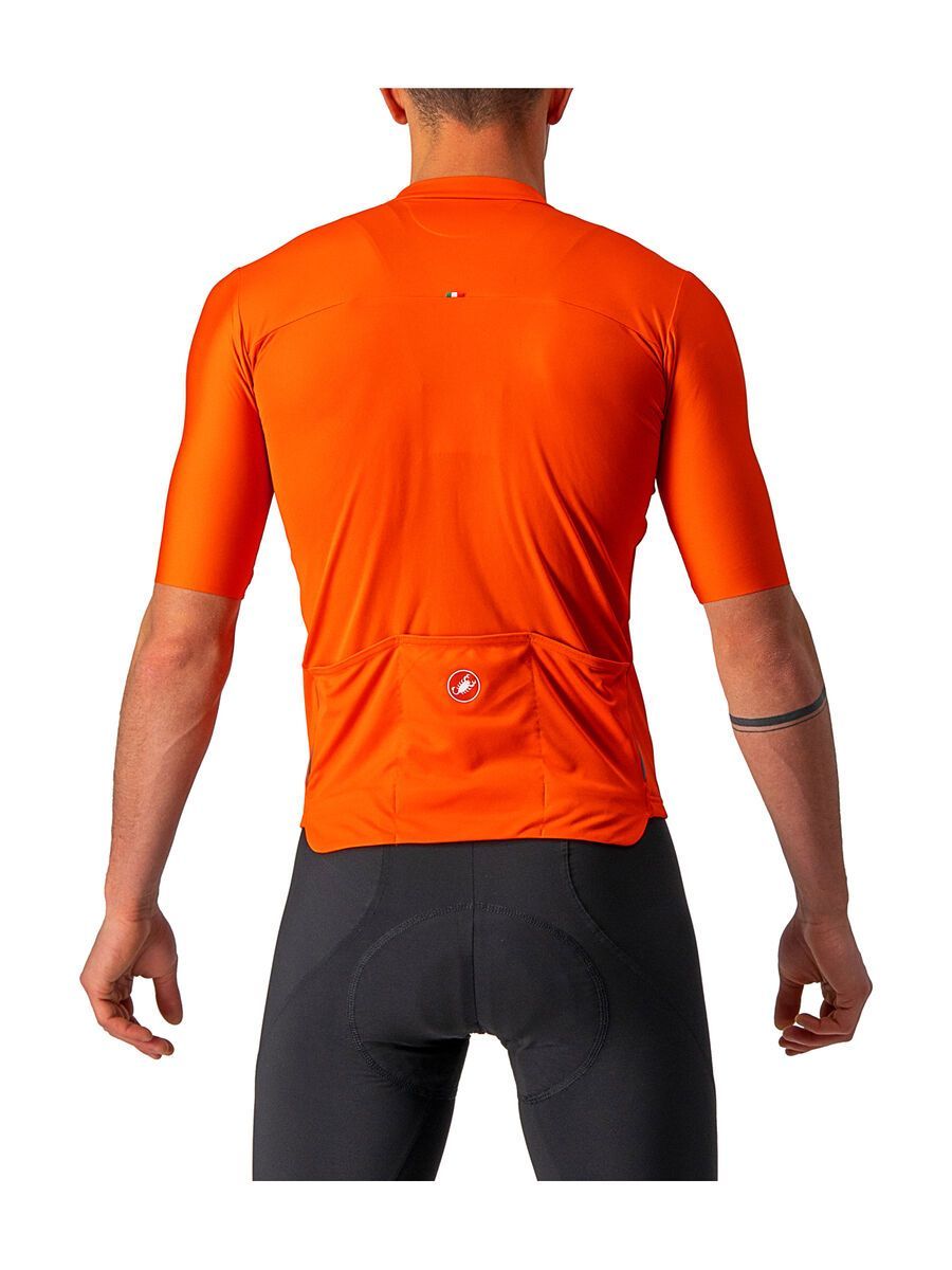 Castelli Prologo 7 Jersey, fiery red/light black-ivory - Bild 2