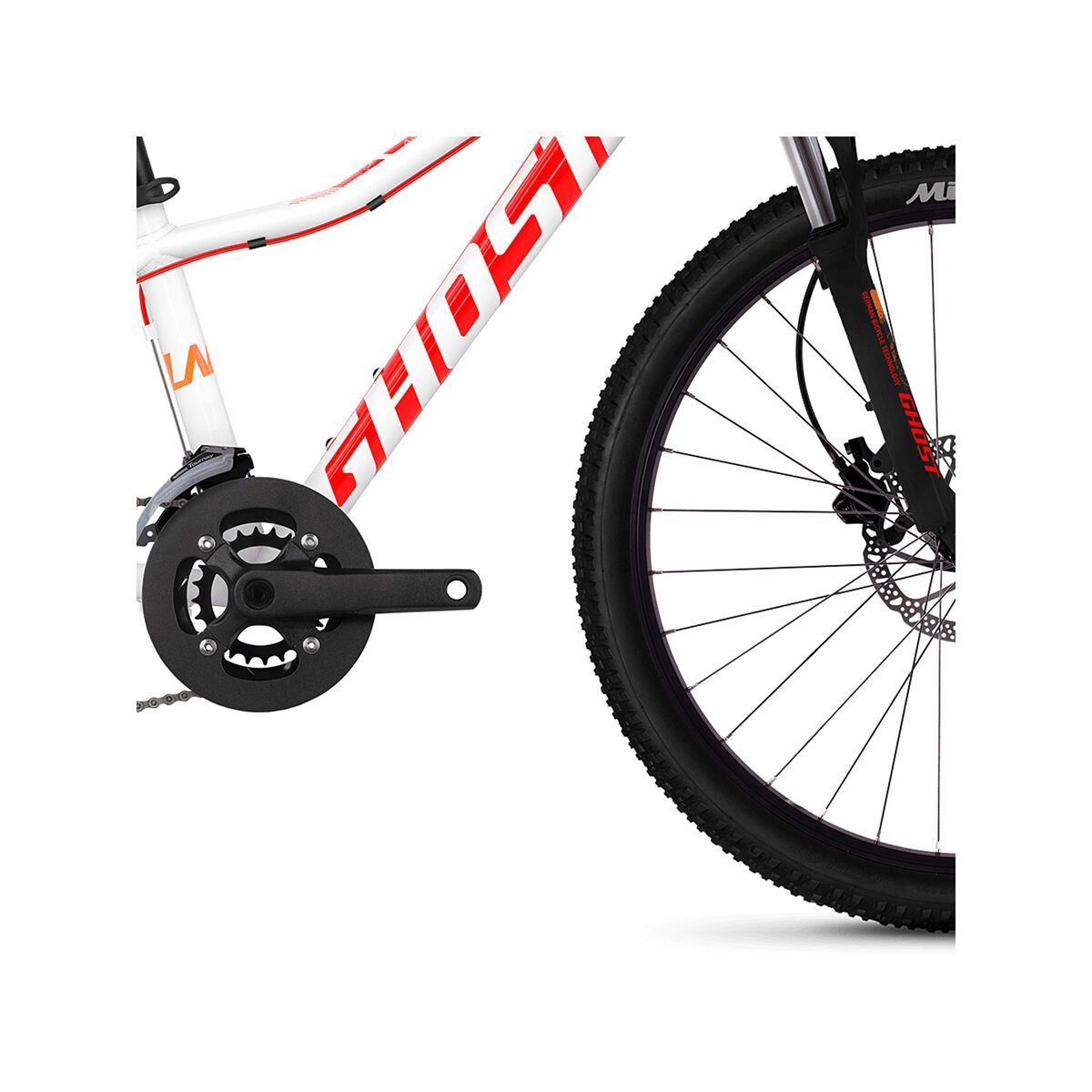 Ghost Lanao D4.4 AL, star white/neon red/juice orange - Bild 4