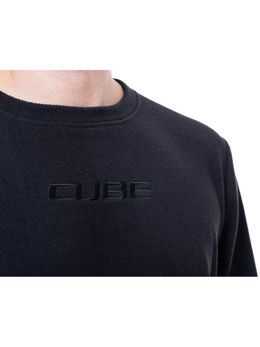 Cube ATX Fleece Trikot langarm, black - Bild 5