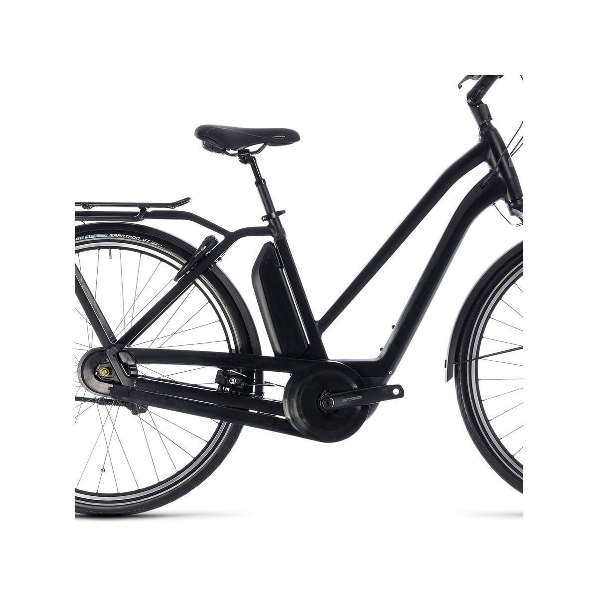 Cube Town Hybrid Pro 400 Trapeze, black´n´grey - Bild 4