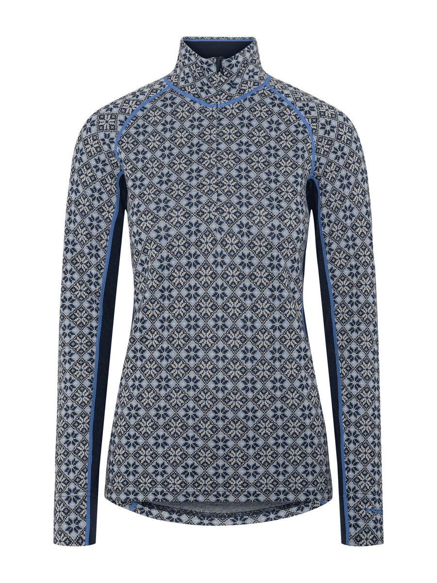 Kari Traa Rose Light Half Zip Baselayer, dark navy blue - Bild 1
