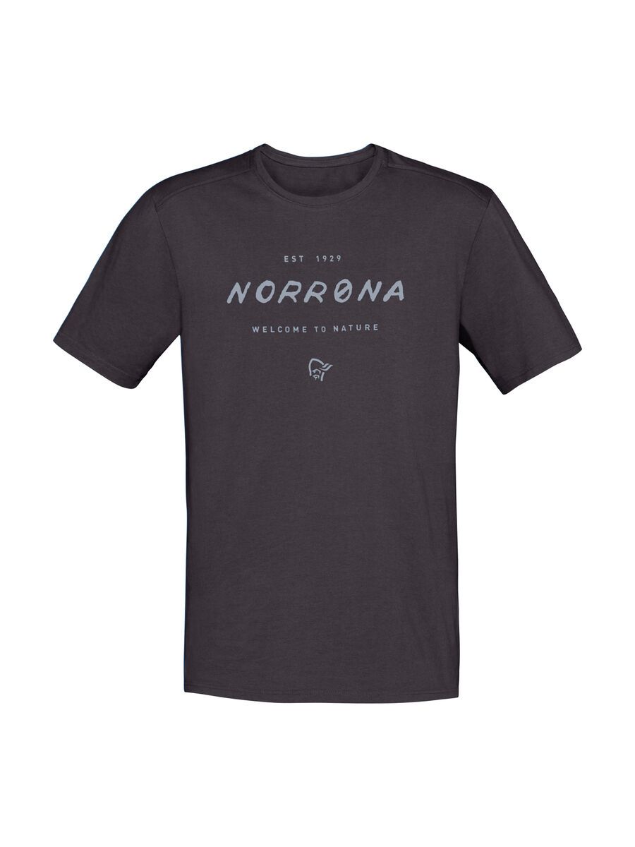 Norrona /29 cotton ID T-Shirt (M), caviar - Bild 1