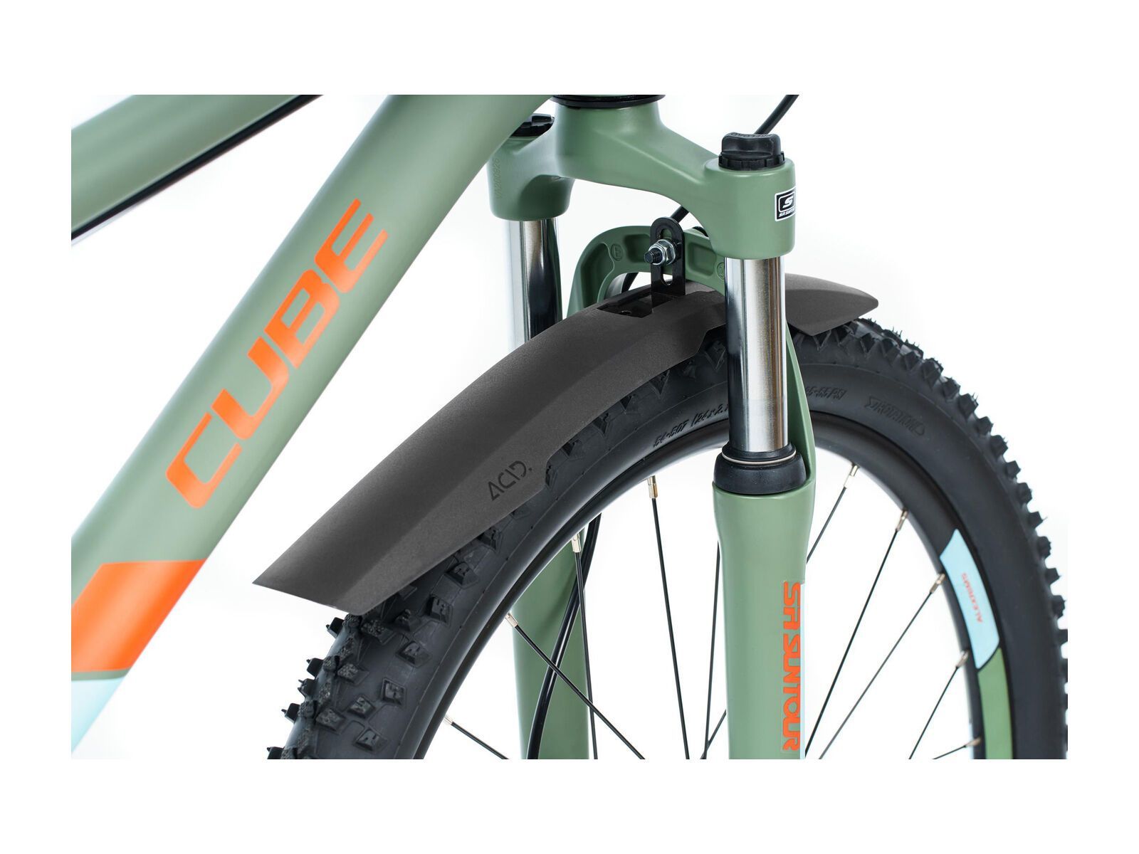 Cube Acid Schutzblechset Mud Rookie 24 Zoll, black - Bild 7