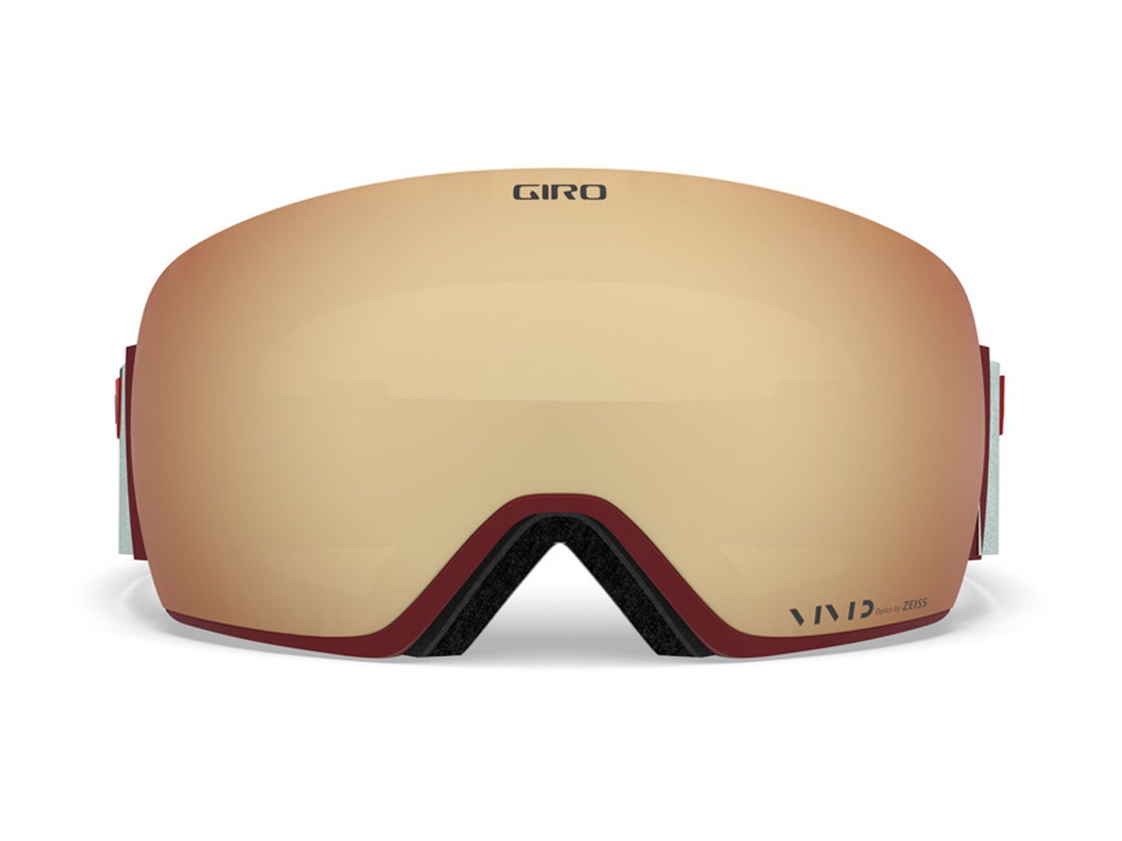 Giro Lusi inkl. WS, scarlet grey peak/Lens: vivid copper/infrared - Bild 5