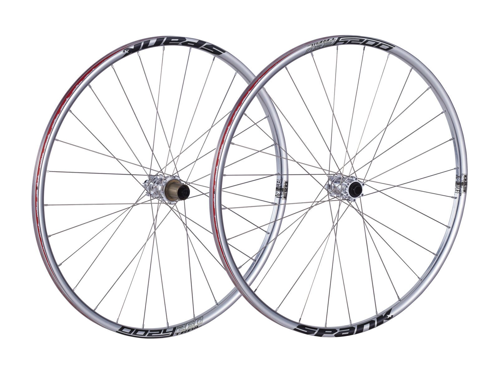 Spank Oozy Trail 260 Wheelset 27.5, chrome - Bild 1