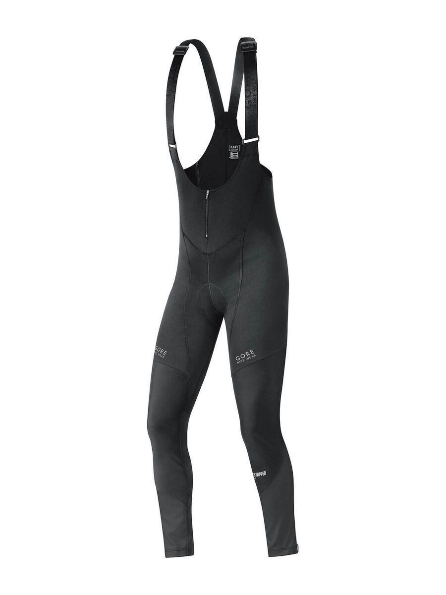 Gore Bike Wear Contest 2.0 Windstopper Soft Shell Bibtights+, black - Bild 1