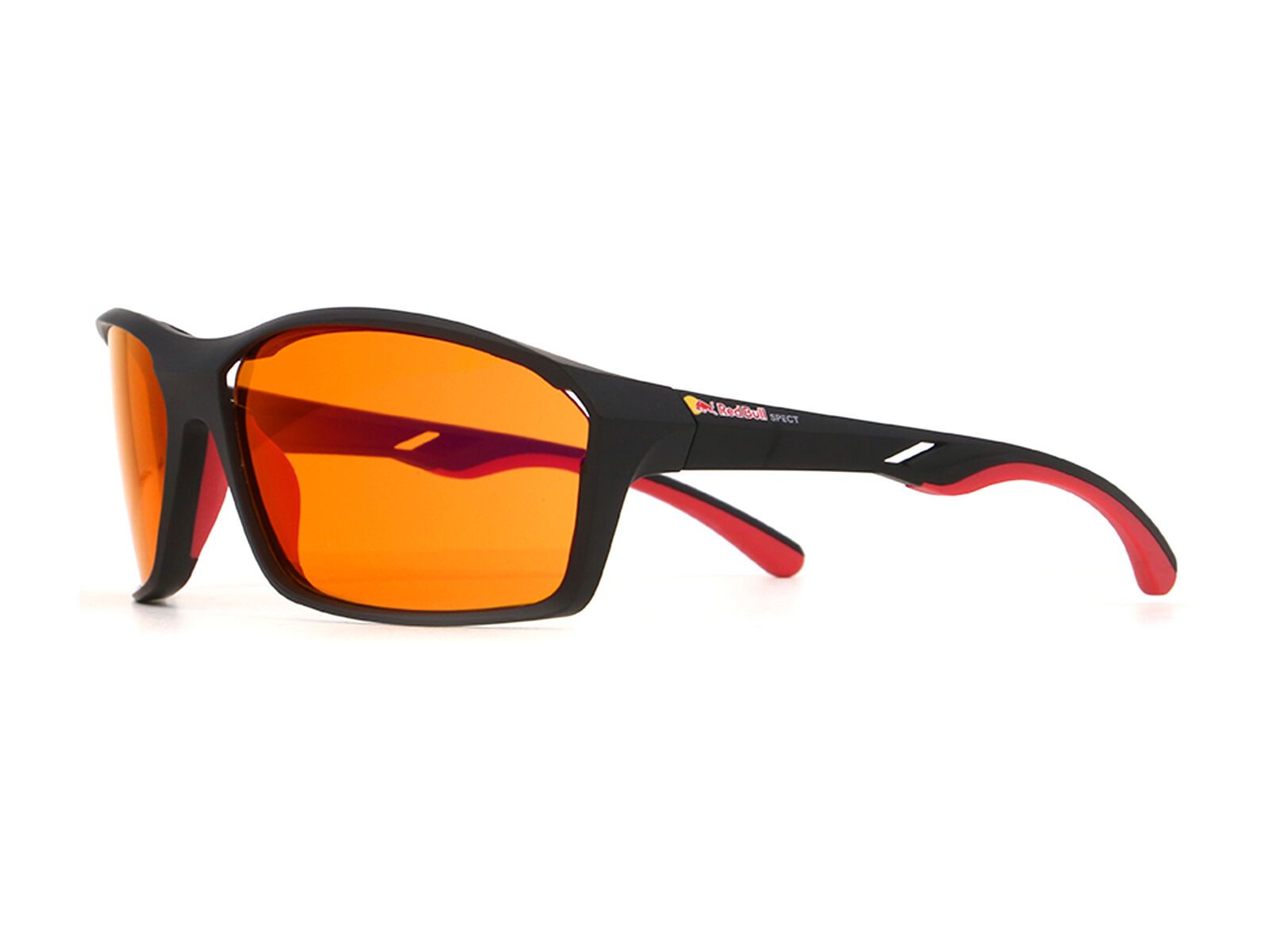 Red Bull Spect Eyewear Drill, Orange-Red Mirror / matt black - Bild 4