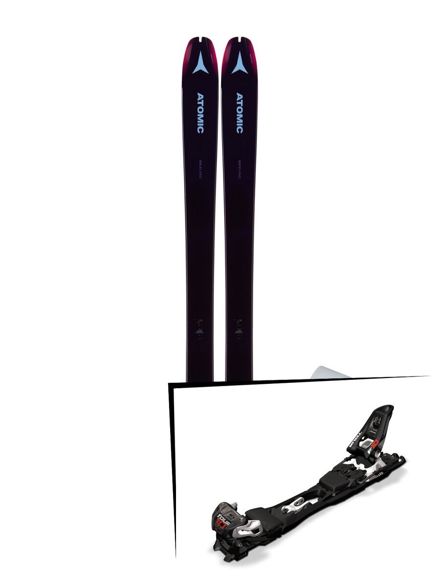 Set: Atomic Backland 85 W + Hybrid Skin 85 2019 + Marker F10 Tour black/white - Bild 1
