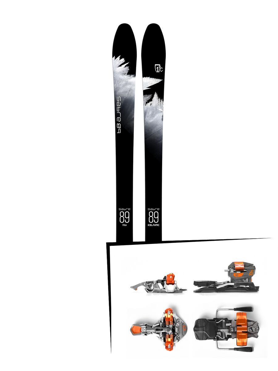 Set: Icelantic Sabre 89 2018 + G3 Ion 10 - Bild 1