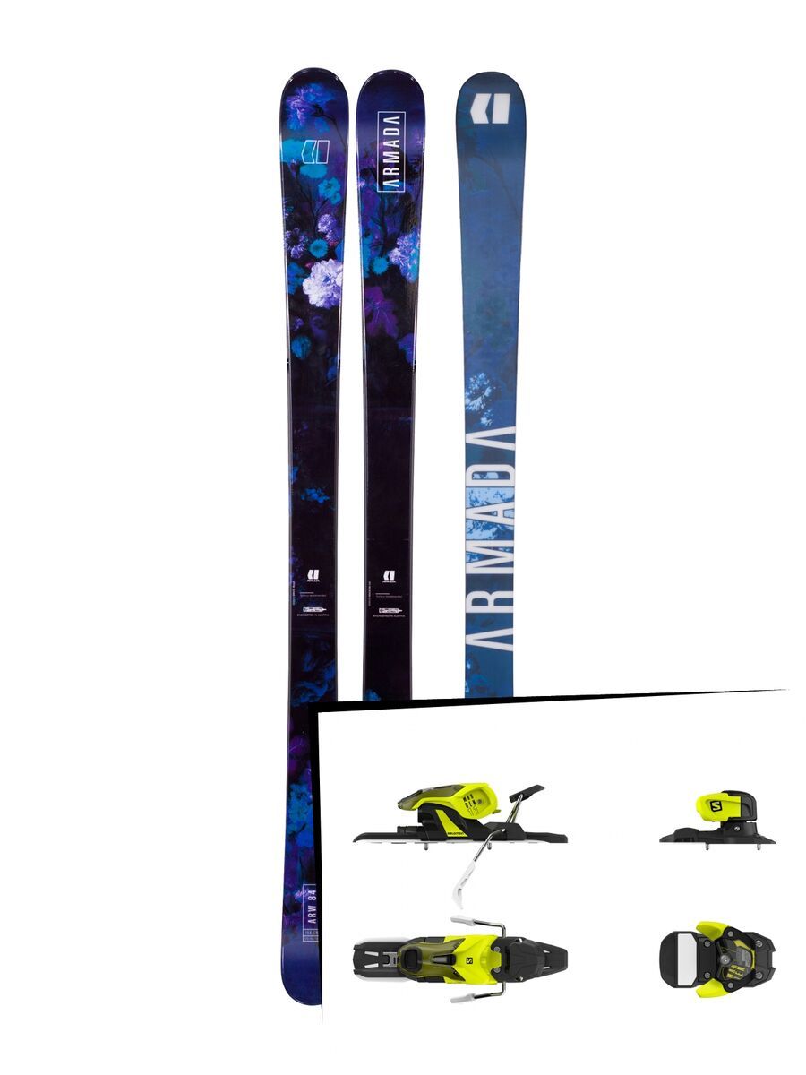 Set: Armada Arw 84 2018 + Salomon Warden 11 yellow/black - Bild 1