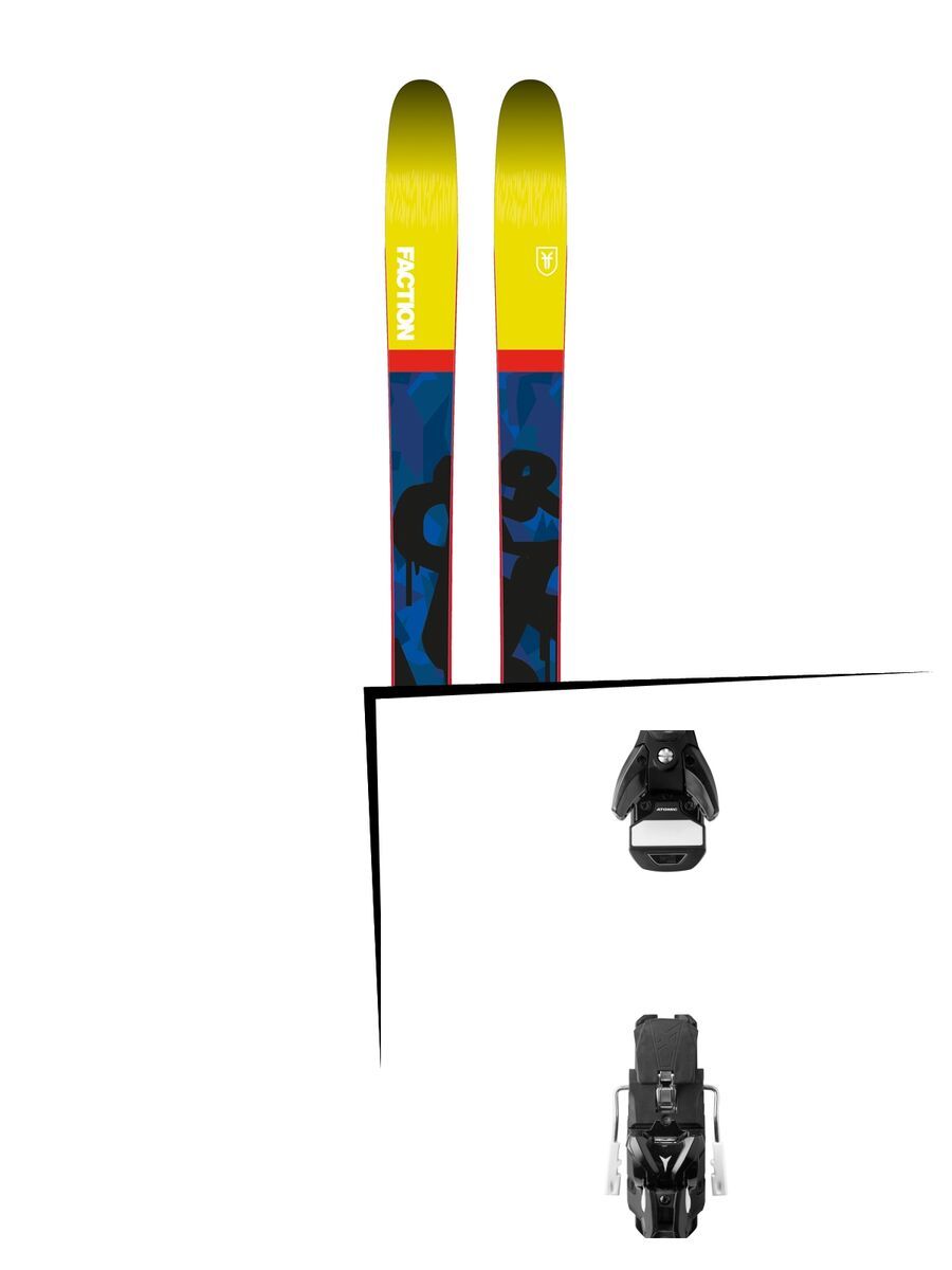 Set: Faction Prodigy 3.0 2018 + Atomic STH 13 WTR black/gun metal - Bild 1