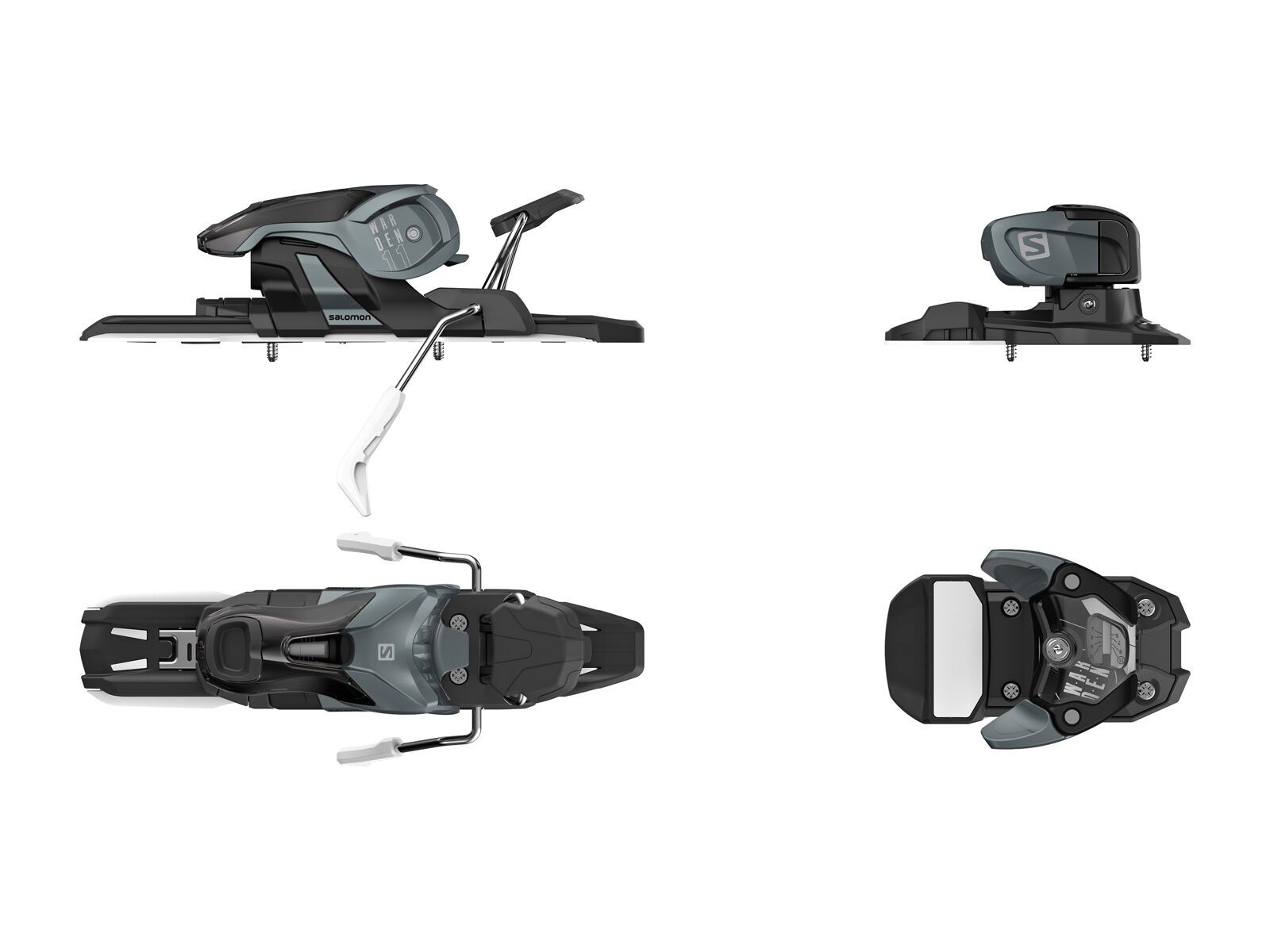 Set: DPS Skis Wailer F99 Foundation 2018 + Salomon Warden 11 dark grey/black - Bild 3
