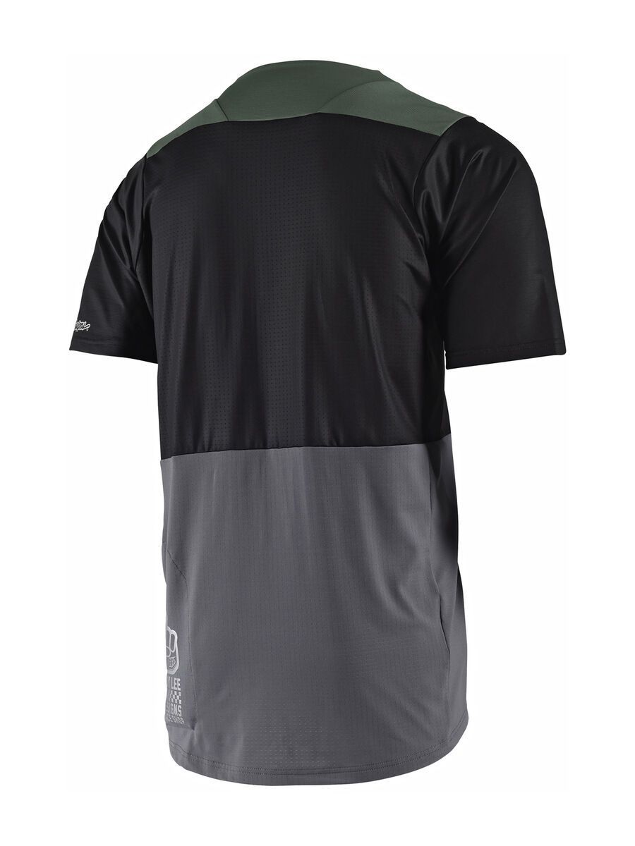 TroyLee Designs Skyline Checker S/S Jersey, black/gray - Bild 2