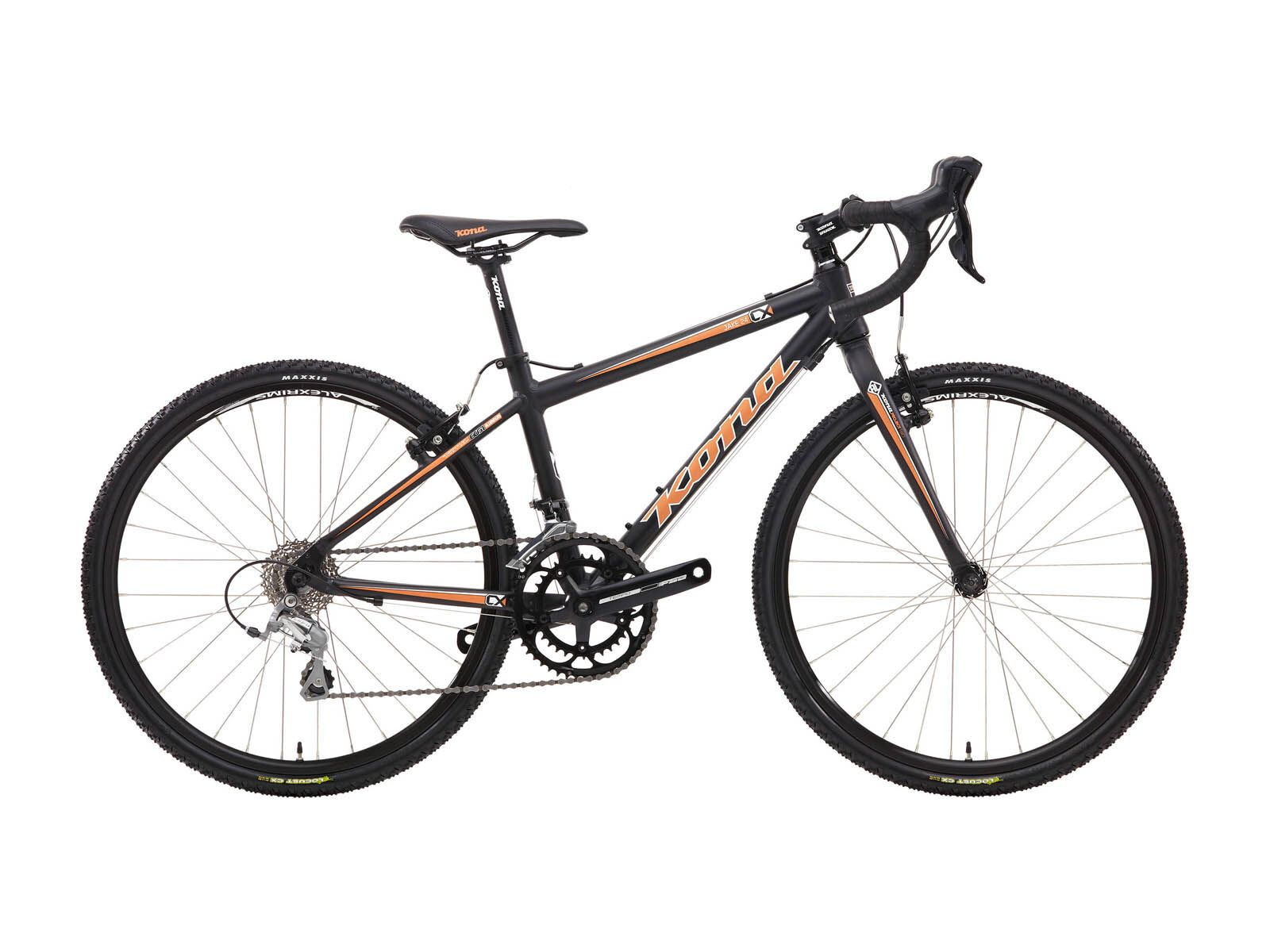 Kona Jake 24, matt black/orange/white - Bild 1