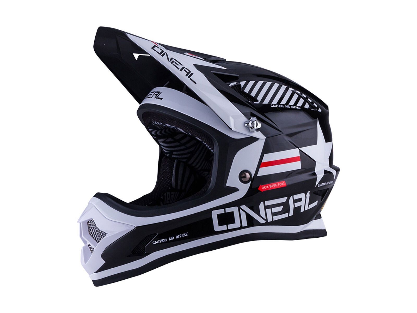 ONeal Fury Fidlock DH Helmet Evo Afterburner, black - Bild 1