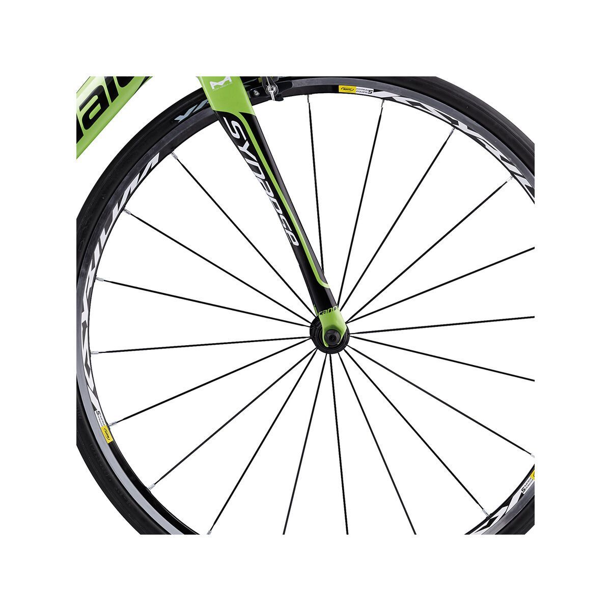 Cannondale Synapse Carbon Hi-Mod Ultegra, berserker green with magnesium white and jet black, gloss - Bild 2