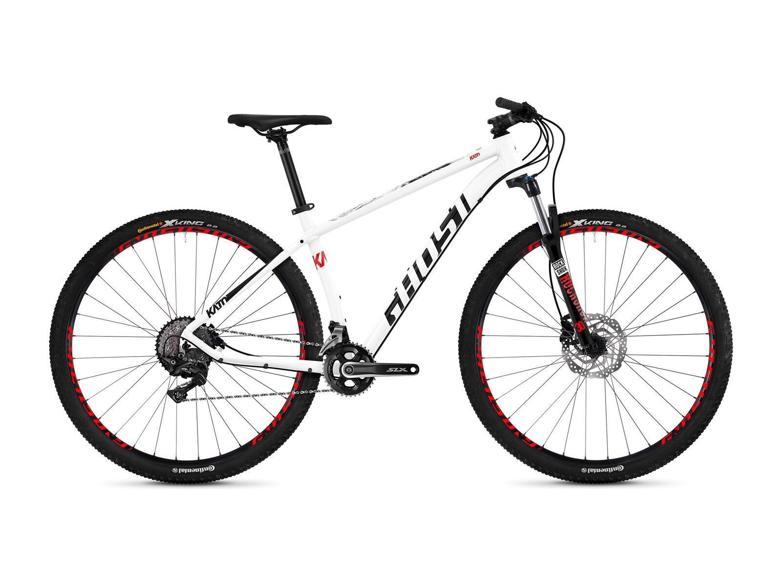 Ghost Kato 7.9 AL, star white/night black/fiery red - Bild 1