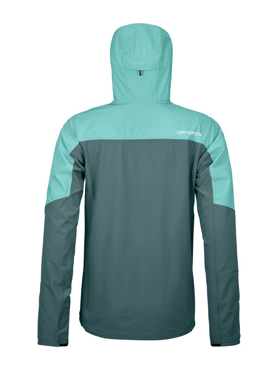 Ortovox Merino Deep Shell Mesola Jacket W, ice waterfall - Bild 2