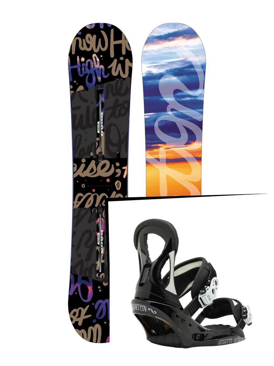 Set: Burton Socialite 2017 +  Stiletto EST (1310603S) - Bild 1
