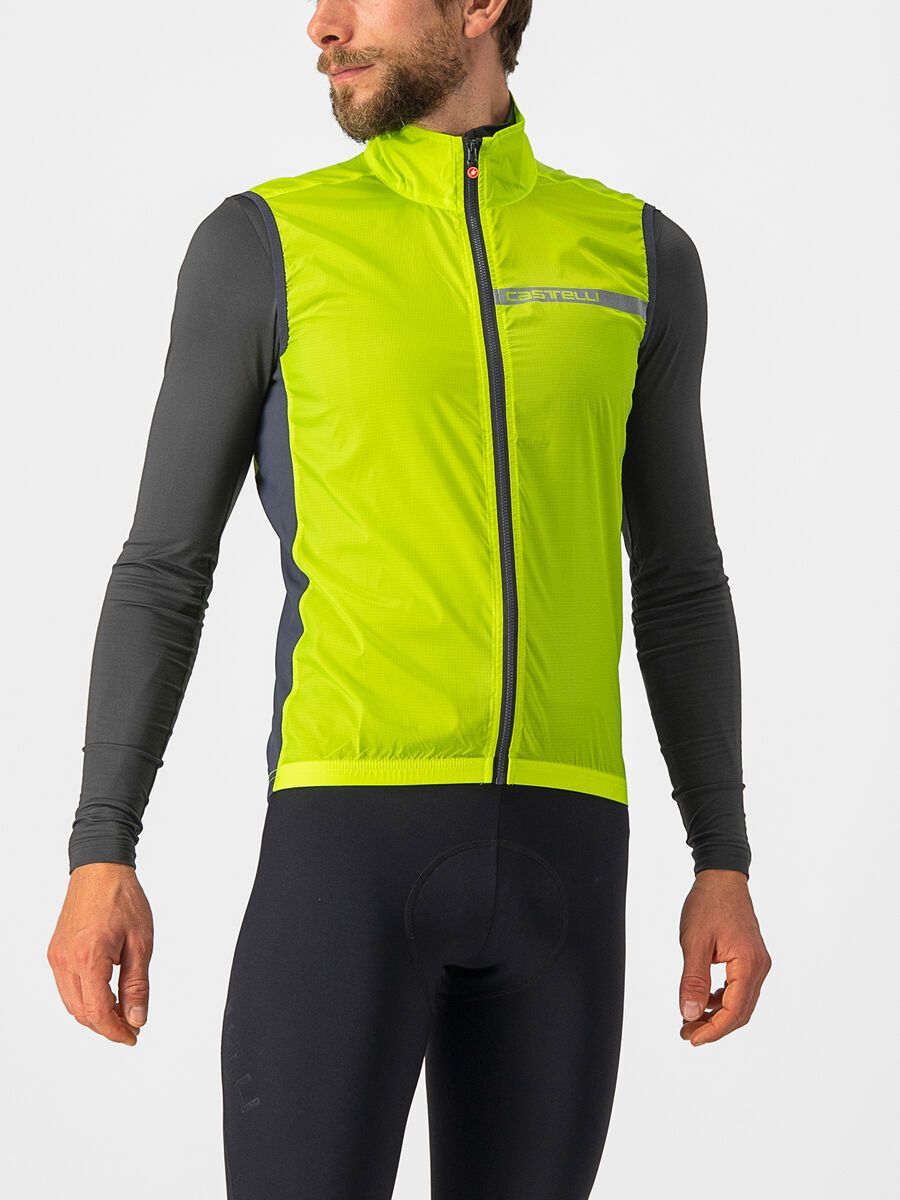 Castelli Squadra Stretch Vest, electric lime/dark gray - Bild 2