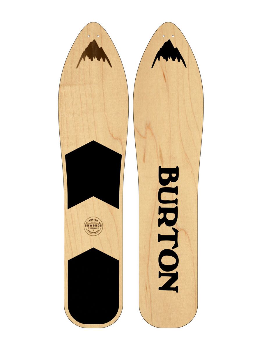 Set: Burton The Throwback 2019 + Burton Custom black matte - Bild 2