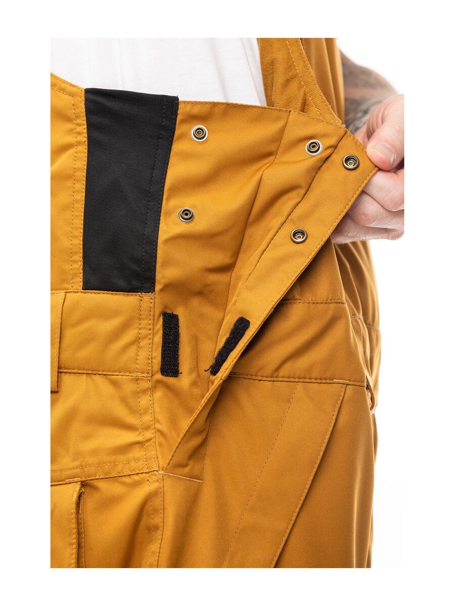 686 Men's Hot Lap Insulated Bib, golden brown - Bild 6