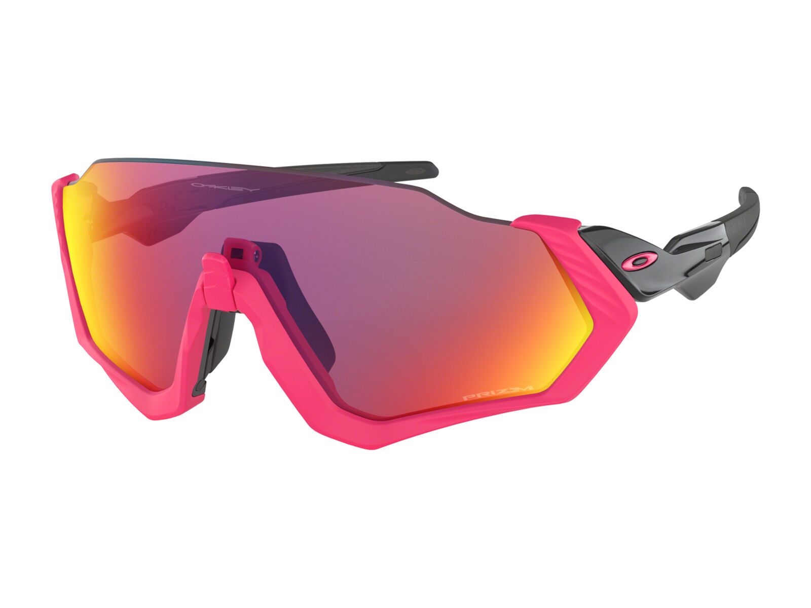 Oakley Flight Jacket Prizm, neon pink/Lens: prizm road - Bild 1