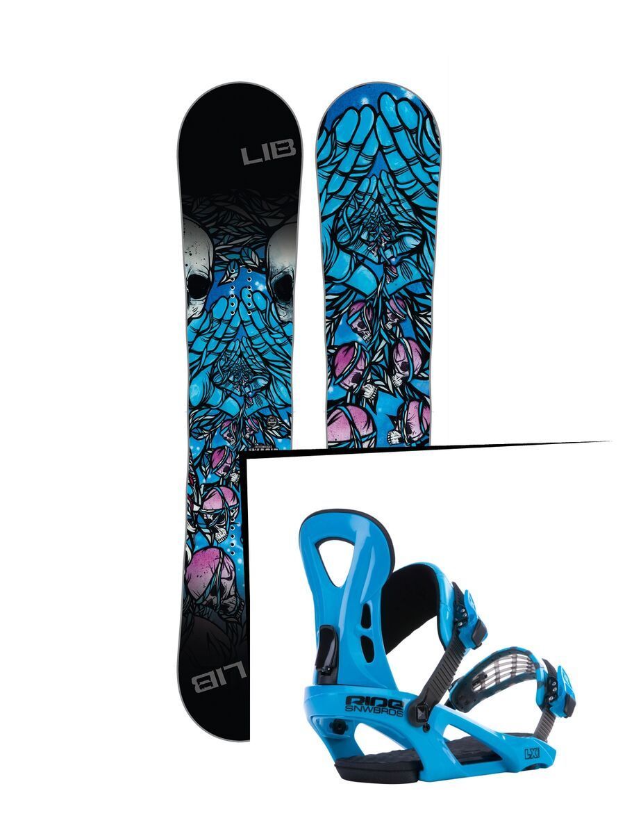 Set: Lib Tech Banana Magic 2017 + Ride LX (1178200S) - Bild 1