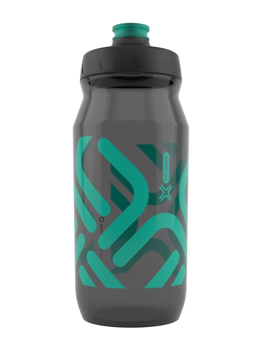Fidlock Fidguard Bottle 600 Antibacterial, transparent black/green - Bild 1