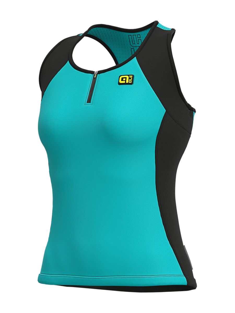 Ale Color Block Lady Top, turquoise - Bild 1