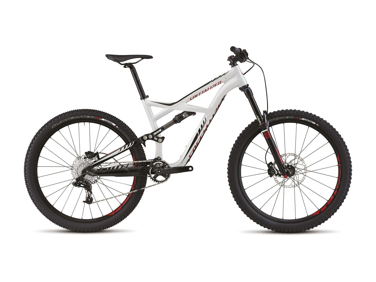 Specialized Enduro Comp 650b, Gloss Dirty White/Black/Red - Bild 1