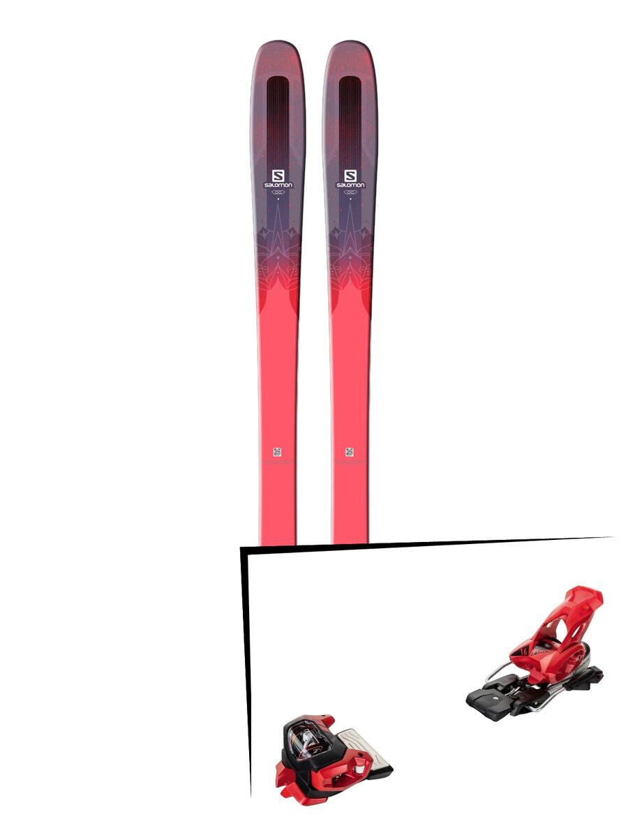 Set: Salomon QST Myriad 85 2018 + Tyrolia Attack² 16 GW red - Bild 1