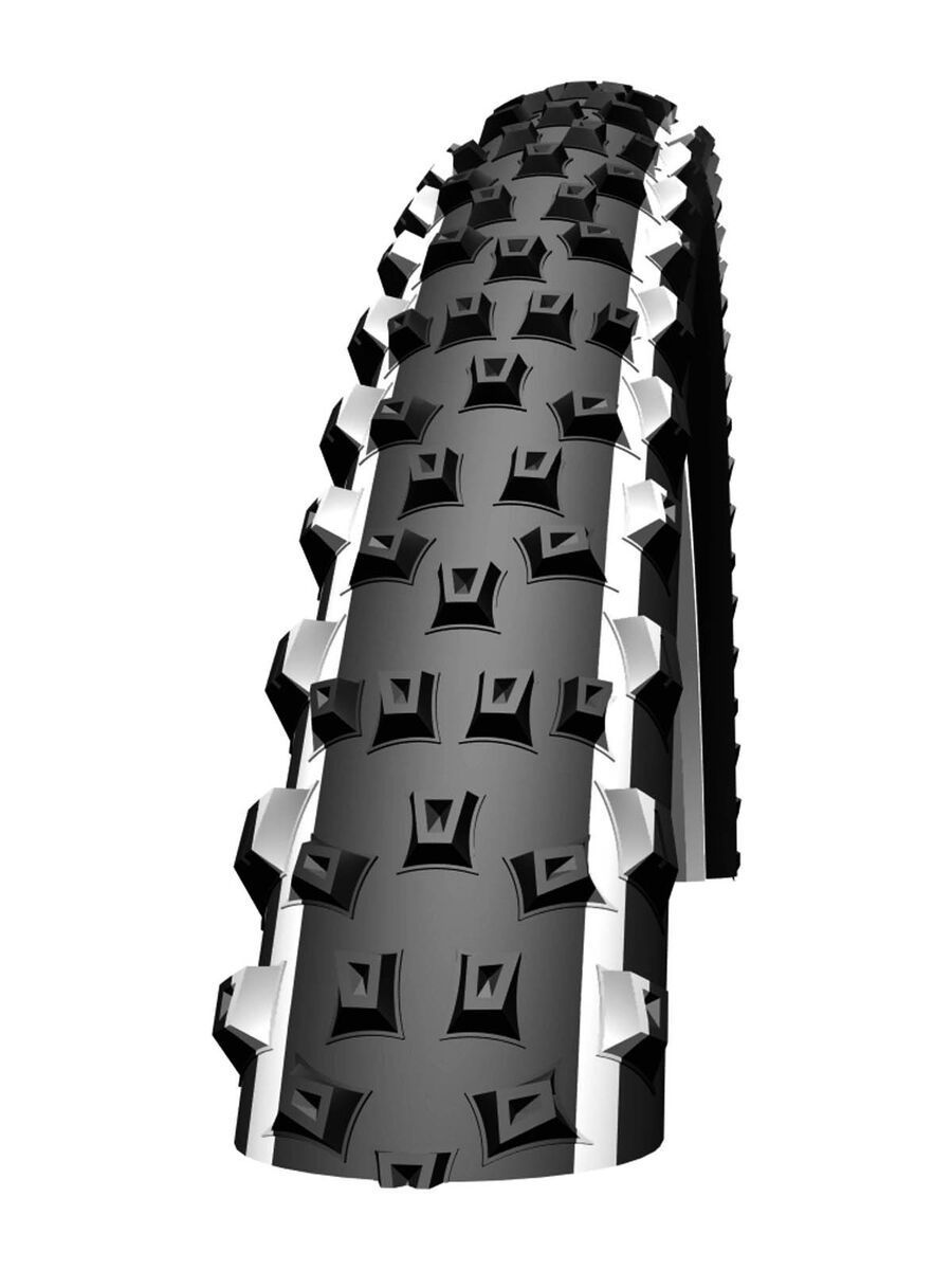 Schwalbe Rocket Ron, EVO, 26 Zoll, Black/White Stripes - Bild 1
