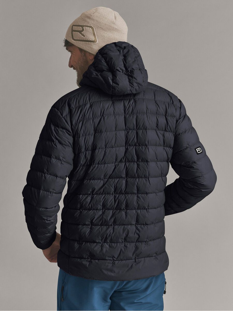 Ortovox DownWool 180 Hooded Jacket M, black raven - Bild 6