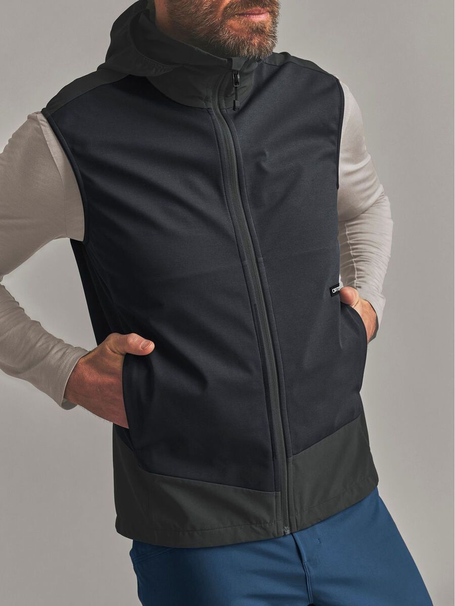 Ortovox Ortler Softshell Plus Vest M, black raven - Bild 5