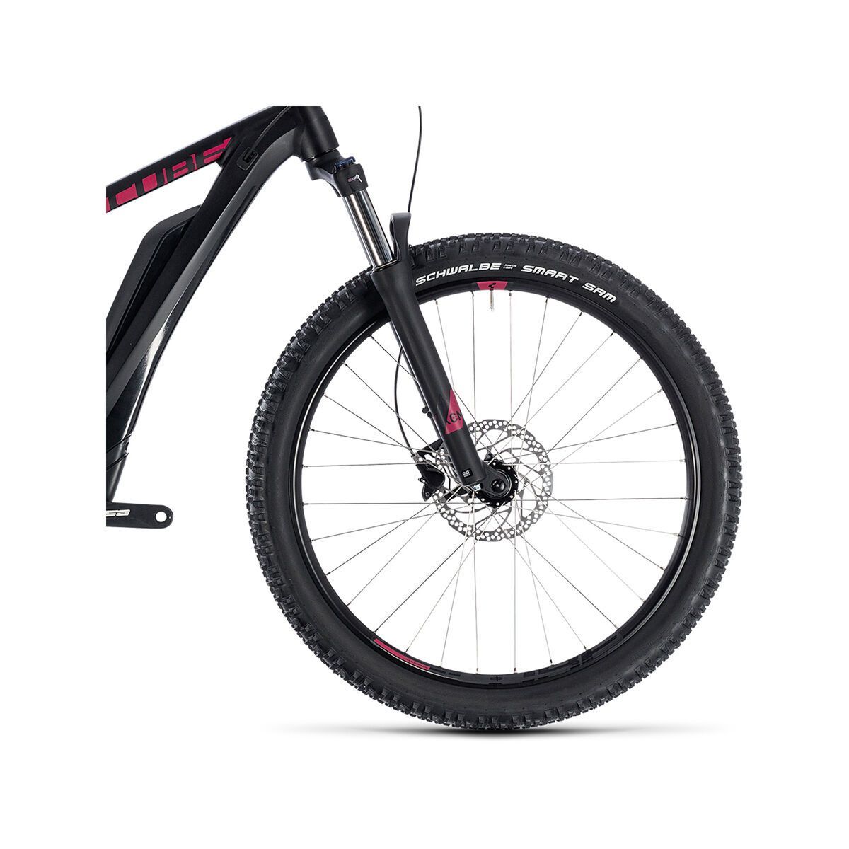 Cube Access Hybrid Pro 400 29, black´n´berry - Bild 3