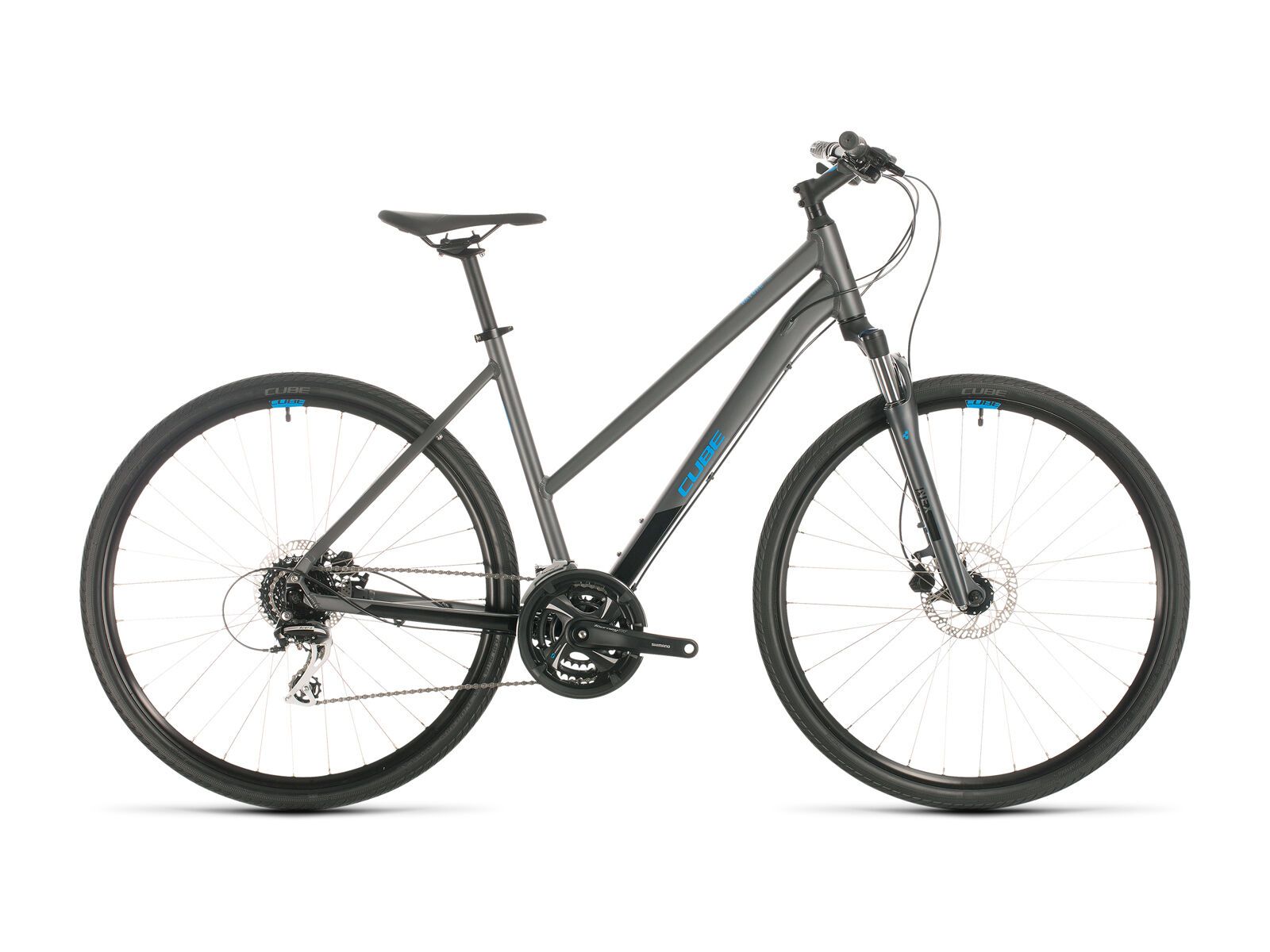 Cube Nature Trapeze, iridium´n´blue - Bild 1