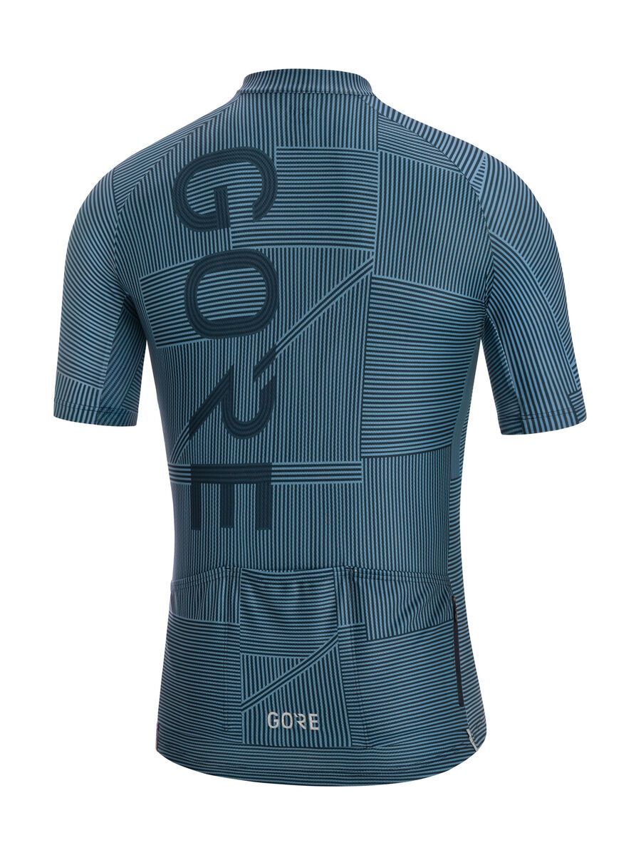 GOREWEAR C3 Line Brand Trikot, deep water blue/orbit blue - Bild 2