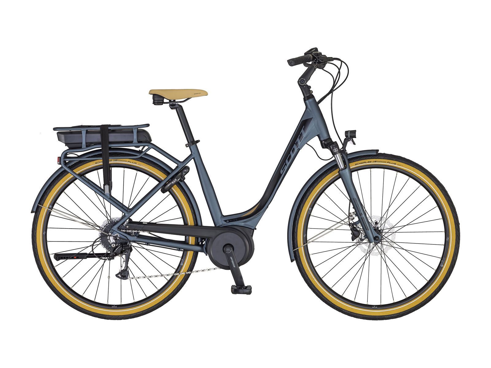 Scott Sub Active eRide 30 USX Rack, grey petrol blue/havana - Bild 1